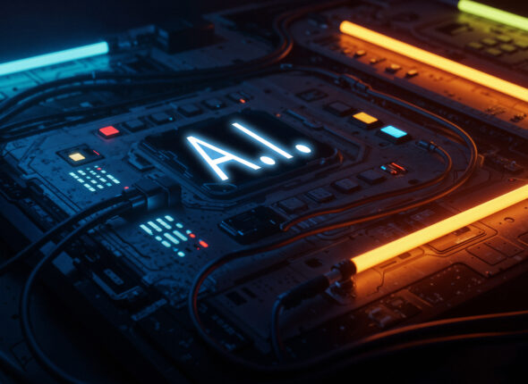 ai-circuit-board-with-neon-lights